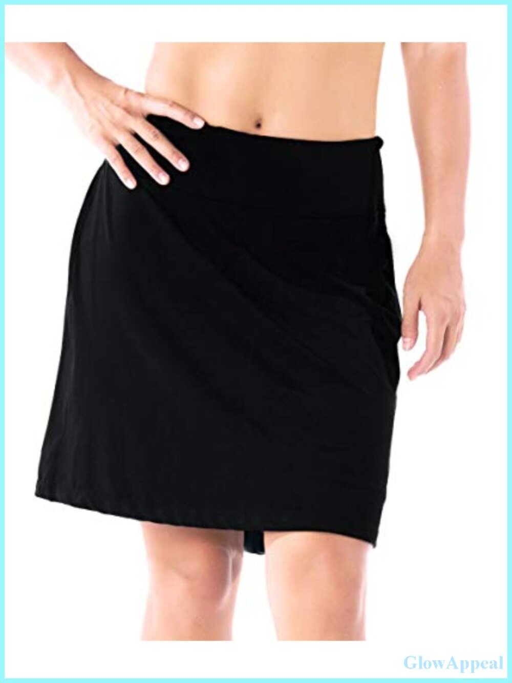 UPF 50+ Tennis Skort with Pockets Long 17 Inch Skort